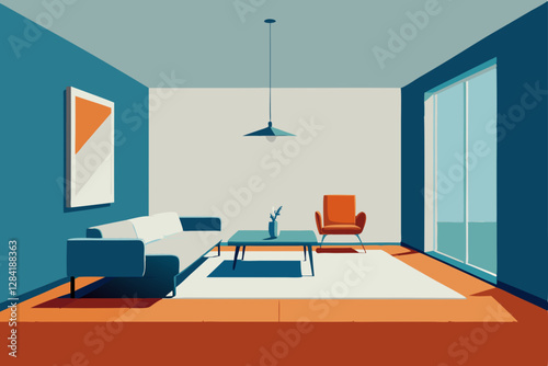 modern bedroom interior