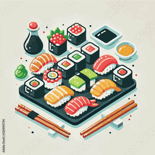 seafood, sushi, gourmet, fresh, delicious, rice, food, traditional, fish, japanese, cuisine, sashimi, maki, asian, tasty, culinary, healthy, salmon, roll, lunch, japan, seaweed, restaurant, dinner, as