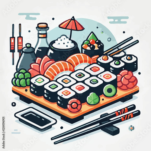 seafood, sushi, gourmet, fresh, delicious, rice, food, traditional, fish, japanese, cuisine, sashimi, maki, asian, tasty, culinary, healthy, salmon, roll, lunch, japan, seaweed, restaurant, dinner, as
