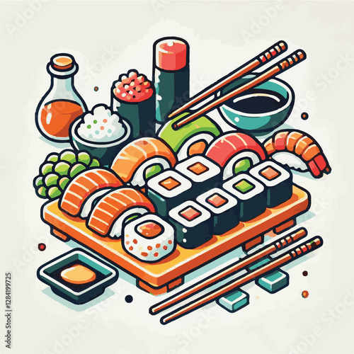 seafood, sushi, gourmet, fresh, delicious, rice, food, traditional, fish, japanese, cuisine, sashimi, maki, asian, tasty, culinary, healthy, salmon, roll, lunch, japan, seaweed, restaurant, dinner, as