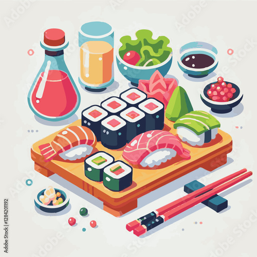 seafood, sushi, gourmet, fresh, delicious, rice, food, traditional, fish, japanese, cuisine, sashimi, maki, asian, tasty, culinary, healthy, salmon, roll, lunch, japan, seaweed, restaurant, dinner, as