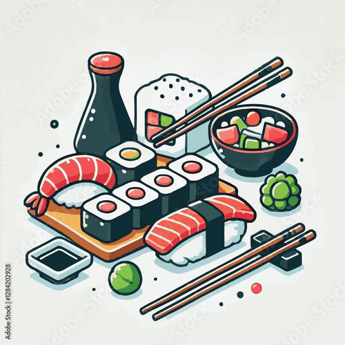 seafood, sushi, gourmet, fresh, delicious, rice, food, traditional, fish, japanese, cuisine, sashimi, maki, asian, tasty, culinary, healthy, salmon, roll, lunch, japan, seaweed, restaurant, dinner, as
