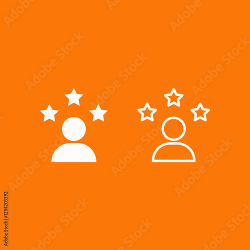 Person trendy artwork magnificent abstract vector illustration colorful useable design