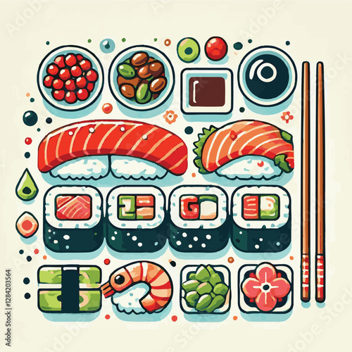 seafood, sushi, gourmet, fresh, delicious, rice, food, traditional, fish, japanese, cuisine, sashimi, maki, asian, tasty, culinary, healthy, salmon, roll, lunch, japan, seaweed, restaurant, dinner, as