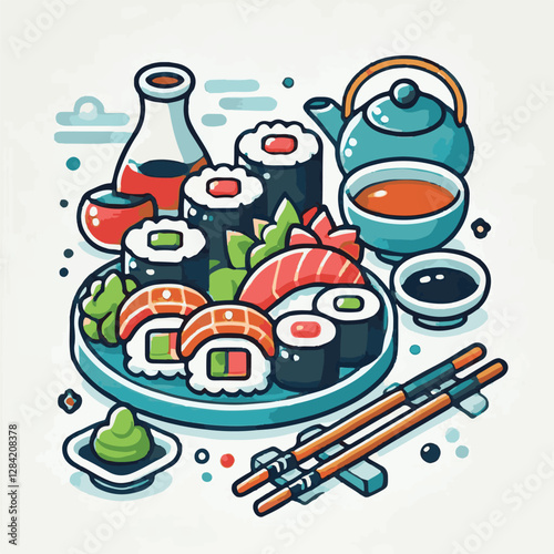seafood, sushi, gourmet, fresh, delicious, rice, food, traditional, fish, japanese, cuisine, sashimi, maki, asian, tasty, culinary, healthy, salmon, roll, lunch, japan, seaweed, restaurant, dinner, as
