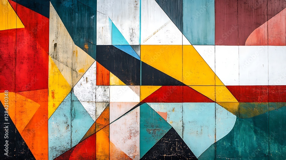 Fototapeta premium Dynamic Comic and Abstract Art Collection - Vivid Pop Art Designs for Creative Projects