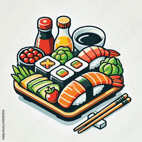 seafood, sushi, gourmet, fresh, delicious, rice, food, traditional, fish, japanese, cuisine, sashimi, maki, asian, tasty, culinary, healthy, salmon, roll, lunch, japan, seaweed, restaurant, dinner, as