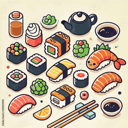 seafood, sushi, gourmet, fresh, delicious, rice, food, traditional, fish, japanese, cuisine, sashimi, maki, asian, tasty, culinary, healthy, salmon, roll, lunch, japan, seaweed, restaurant, dinner, as