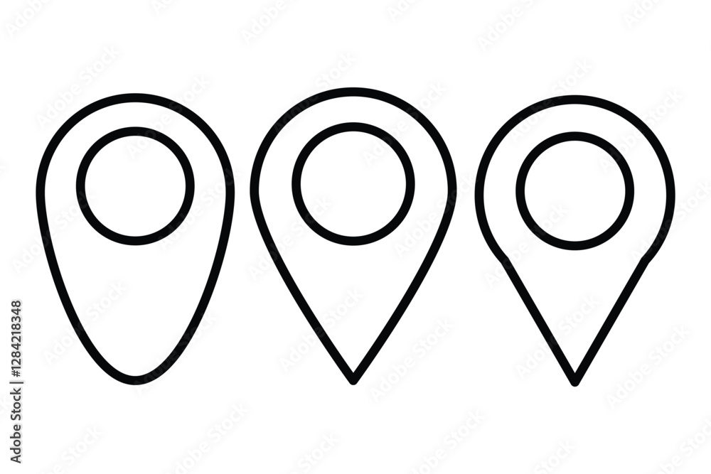 Location icon. Map pin icon set. location marker. location pin. Map pin icon vector illustration eps 888. Location icon. Map pin icon set. location marker. location pin. Map pin icon vector illustration eps 888.