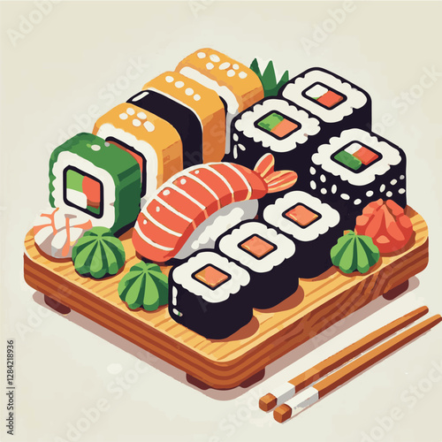 seafood, sushi, gourmet, fresh, delicious, rice, food, traditional, fish, japanese, cuisine, sashimi, maki, asian, tasty, culinary, healthy, salmon, roll, lunch, japan, seaweed, restaurant, dinner, as