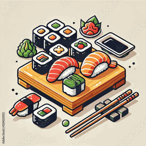 seafood, sushi, gourmet, fresh, delicious, rice, food, traditional, fish, japanese, cuisine, sashimi, maki, asian, tasty, culinary, healthy, salmon, roll, lunch, japan, seaweed, restaurant, dinner, as