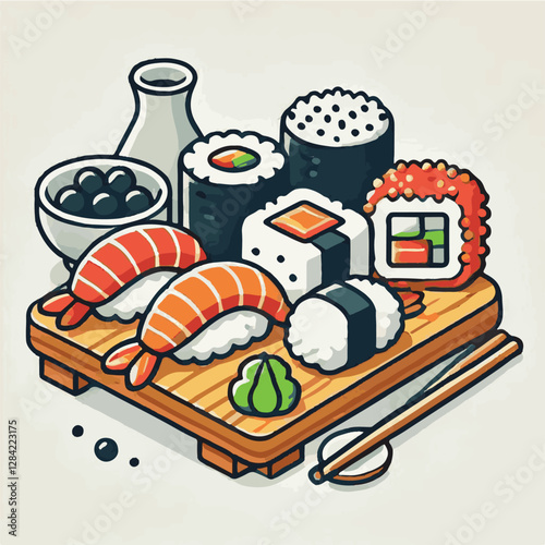 seafood, sushi, gourmet, fresh, delicious, rice, food, traditional, fish, japanese, cuisine, sashimi, maki, asian, tasty, culinary, healthy, salmon, roll, lunch, japan, seaweed, restaurant, dinner, as