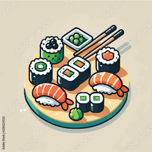 seafood, sushi, gourmet, fresh, delicious, rice, food, traditional, fish, japanese, cuisine, sashimi, maki, asian, tasty, culinary, healthy, salmon, roll, lunch, japan, seaweed, restaurant, dinner, as