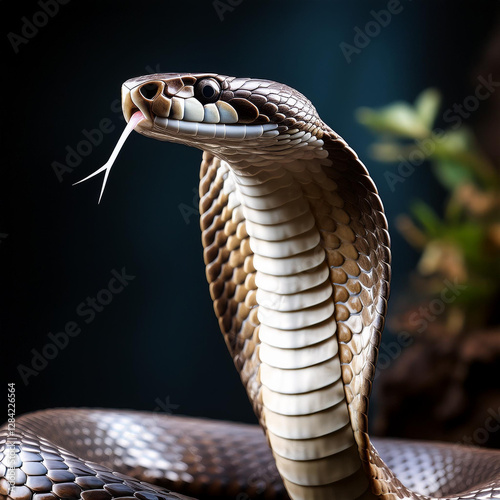 Macro fotografia. Cobra photo