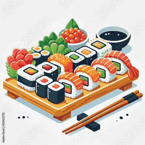seafood, sushi, gourmet, fresh, delicious, rice, food, traditional, fish, japanese, cuisine, sashimi, maki, asian, tasty, culinary, healthy, salmon, roll, lunch, japan, seaweed, restaurant, dinner, as