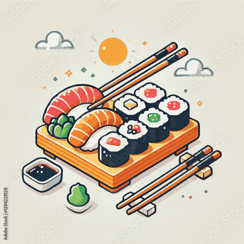 seafood, sushi, gourmet, fresh, delicious, rice, food, traditional, fish, japanese, cuisine, sashimi, maki, asian, tasty, culinary, healthy, salmon, roll, lunch, japan, seaweed, restaurant, dinner, as