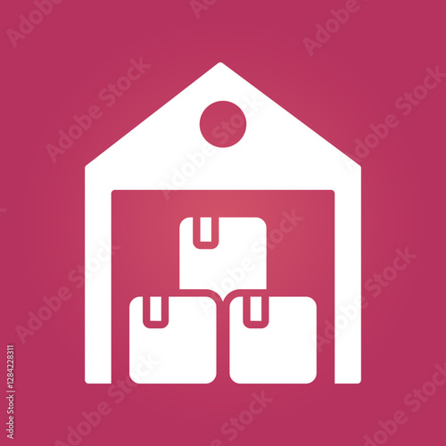 Warehouse trendy artwork beautiful abstract vector illustration colorful valuable design