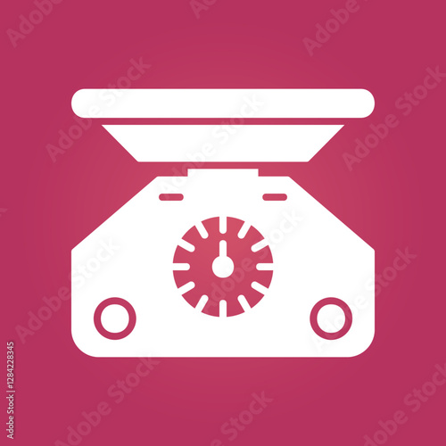 Weight Scale trendy artwork beautiful abstract vector illustration colorful valuable design