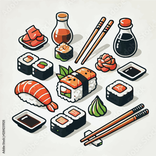 seafood, sushi, gourmet, fresh, delicious, rice, food, traditional, fish, japanese, cuisine, sashimi, maki, asian, tasty, culinary, healthy, salmon, roll, lunch, japan, seaweed, restaurant, dinner, as