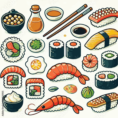 seafood, sushi, gourmet, fresh, delicious, rice, food, traditional, fish, japanese, cuisine, sashimi, maki, asian, tasty, culinary, healthy, salmon, roll, lunch, japan, seaweed, restaurant, dinner, as