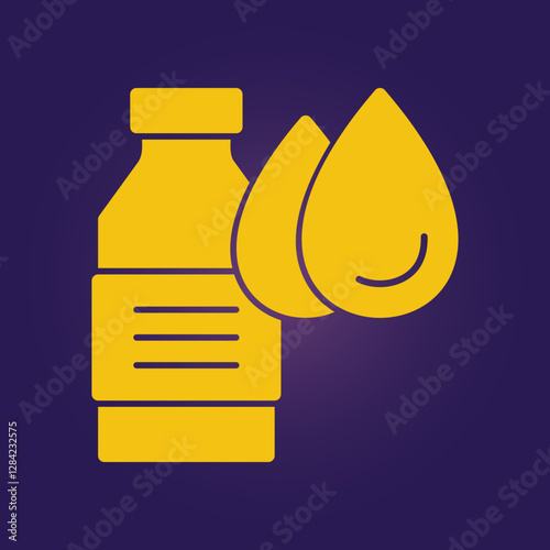 Hydration trendy artwork lovely abstract vector illustration colorful valuable design