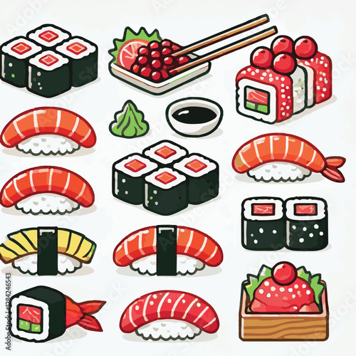 seafood, sushi, gourmet, fresh, delicious, rice, food, traditional, fish, japanese, cuisine, sashimi, maki, asian, tasty, culinary, healthy, salmon, roll, lunch, japan, seaweed, restaurant, dinner, as