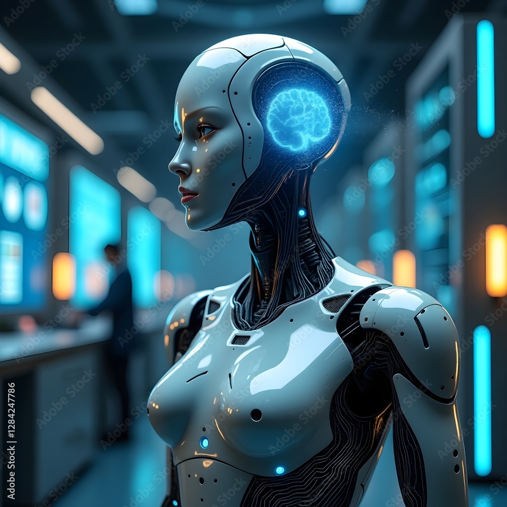 3d render of a robot 3d render of a robot