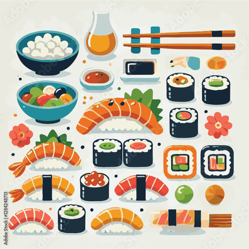 seafood, sushi, gourmet, fresh, delicious, rice, food, traditional, fish, japanese, cuisine, sashimi, maki, asian, tasty, culinary, healthy, salmon, roll, lunch, japan, seaweed, restaurant, dinner, as