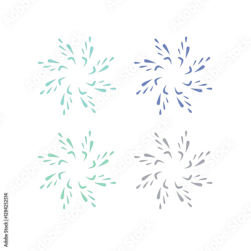 Water Splash Sign Symbol Logo Vector