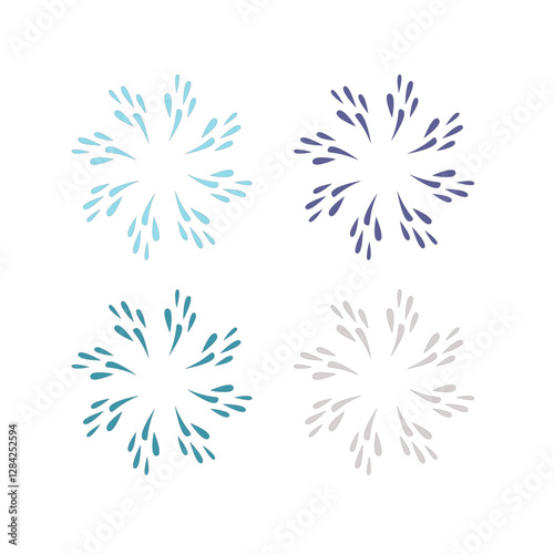 Water Splash Sign Symbol Logo Vector