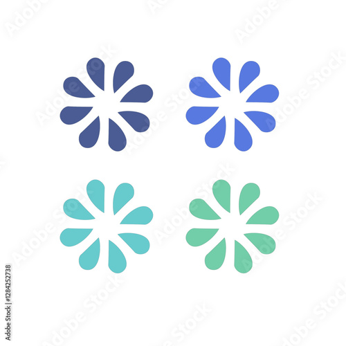 Water Splash Sign Symbol Logo Vector