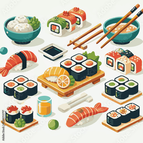 seafood, sushi, gourmet, fresh, delicious, rice, food, traditional, fish, japanese, cuisine, sashimi, maki, asian, tasty, culinary, healthy, salmon, roll, lunch, japan, seaweed, restaurant, dinner, as
