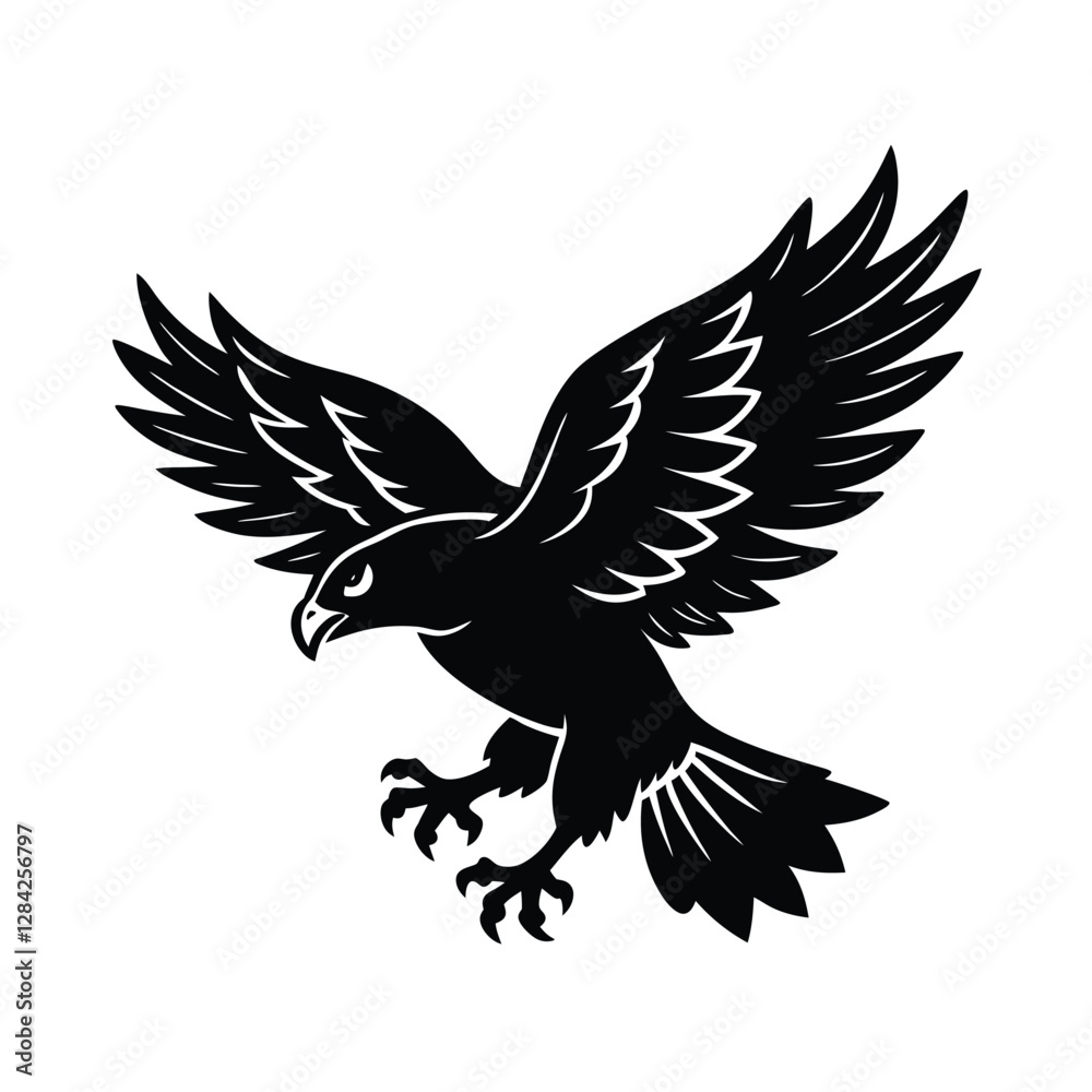 Obraz premium eagle vector illustration