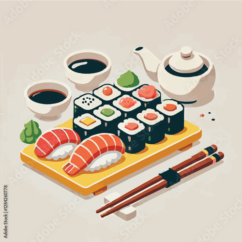 seafood, sushi, gourmet, fresh, delicious, rice, food, traditional, fish, japanese, cuisine, sashimi, maki, asian, tasty, culinary, healthy, salmon, roll, lunch, japan, seaweed, restaurant, dinner, as