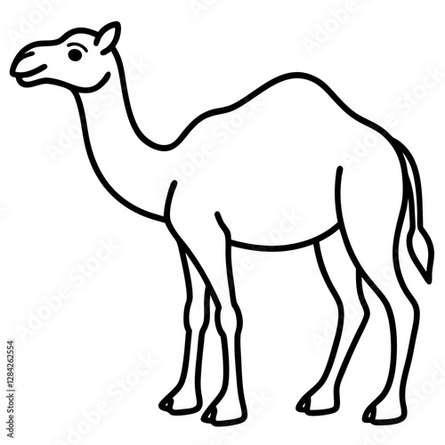 Nomadic Camel Vector