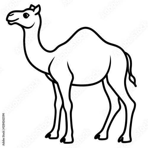 Nomadic Camel Vector
