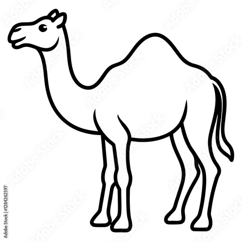Nomadic Camel Vector
