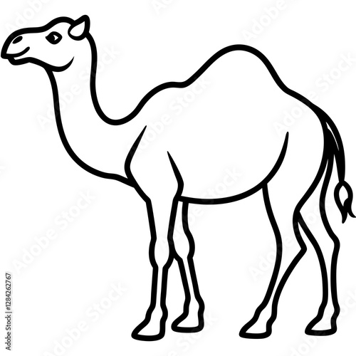 Nomadic Camel Vector