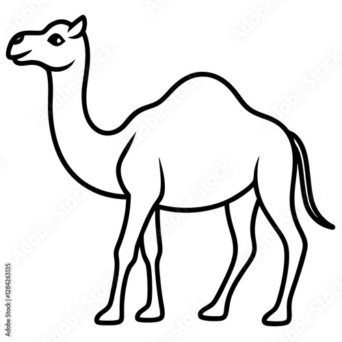 Nomadic Camel Vector