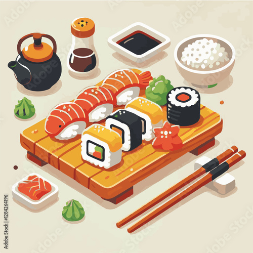 seafood, sushi, gourmet, fresh, delicious, rice, food, traditional, fish, japanese, cuisine, sashimi, maki, asian, tasty, culinary, healthy, salmon, roll, lunch, japan, seaweed, restaurant, dinner, as