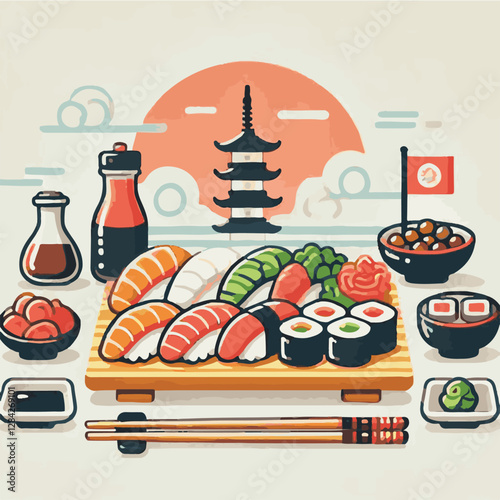 seafood, sushi, gourmet, fresh, delicious, rice, food, traditional, fish, japanese, cuisine, sashimi, maki, asian, tasty, culinary, healthy, salmon, roll, lunch, japan, seaweed, restaurant, dinner, as