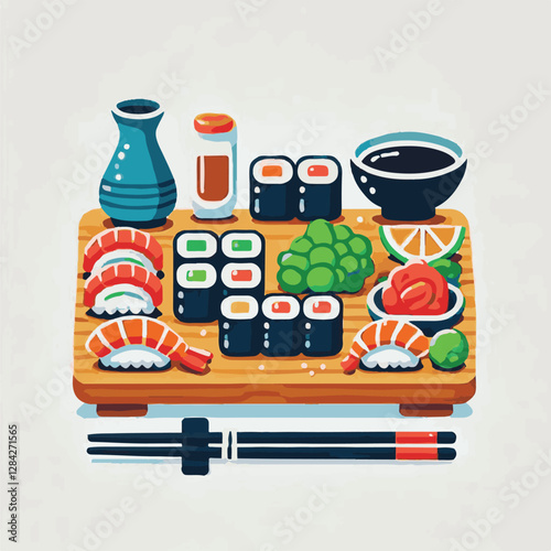 seafood, sushi, gourmet, fresh, delicious, rice, food, traditional, fish, japanese, cuisine, sashimi, maki, asian, tasty, culinary, healthy, salmon, roll, lunch, japan, seaweed, restaurant, dinner, as