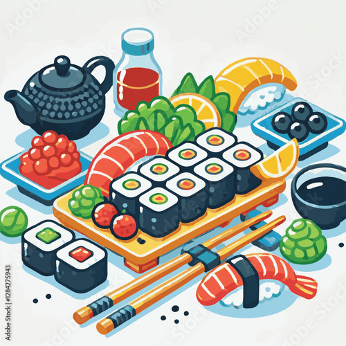 seafood, sushi, gourmet, fresh, delicious, rice, food, traditional, fish, japanese, cuisine, sashimi, maki, asian, tasty, culinary, healthy, salmon, roll, lunch, japan, seaweed, restaurant, dinner, as