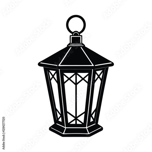 lantern isolated on white background