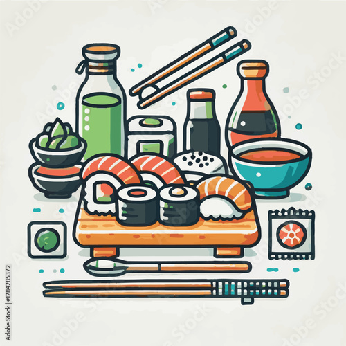 seafood, sushi, gourmet, fresh, delicious, rice, food, traditional, fish, japanese, cuisine, sashimi, maki, asian, tasty, culinary, healthy, salmon, roll, lunch, japan, seaweed, restaurant, dinner, as