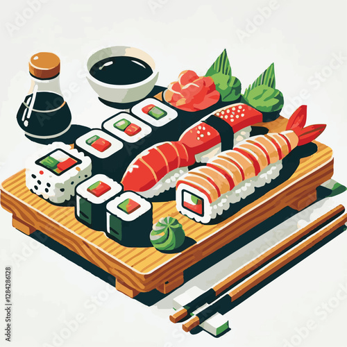 seafood, sushi, gourmet, fresh, delicious, rice, food, traditional, fish, japanese, cuisine, sashimi, maki, asian, tasty, culinary, healthy, salmon, roll, lunch, japan, seaweed, restaurant, dinner, as