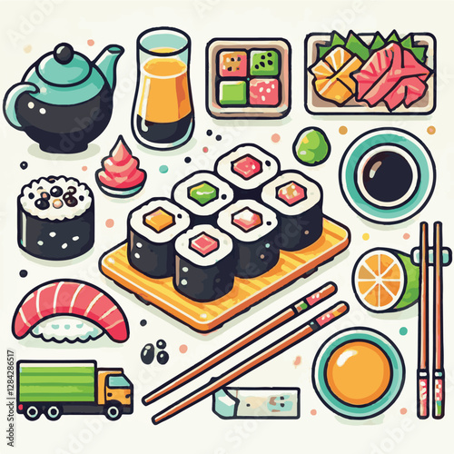 seafood, sushi, gourmet, fresh, delicious, rice, food, traditional, fish, japanese, cuisine, sashimi, maki, asian, tasty, culinary, healthy, salmon, roll, lunch, japan, seaweed, restaurant, dinner, as