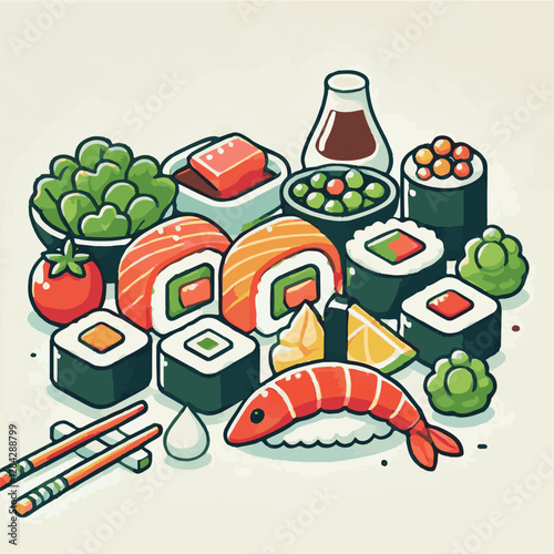 seafood, sushi, gourmet, fresh, delicious, rice, food, traditional, fish, japanese, cuisine, sashimi, maki, asian, tasty, culinary, healthy, salmon, roll, lunch, japan, seaweed, restaurant, dinner, as