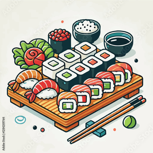seafood, sushi, gourmet, fresh, delicious, rice, food, traditional, fish, japanese, cuisine, sashimi, maki, asian, tasty, culinary, healthy, salmon, roll, lunch, japan, seaweed, restaurant, dinner, as