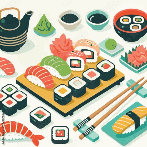 seafood, sushi, gourmet, fresh, delicious, rice, food, traditional, fish, japanese, cuisine, sashimi, maki, asian, tasty, culinary, healthy, salmon, roll, lunch, japan, seaweed, restaurant, dinner, as